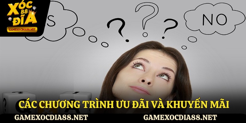 Thông tin về các chương trình ưu đãi và khuyến mãi