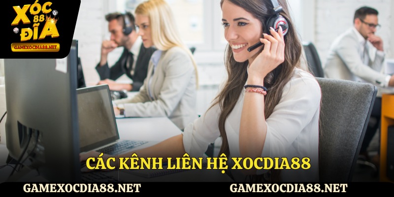 Các kênh liên hệ XOCDIA88