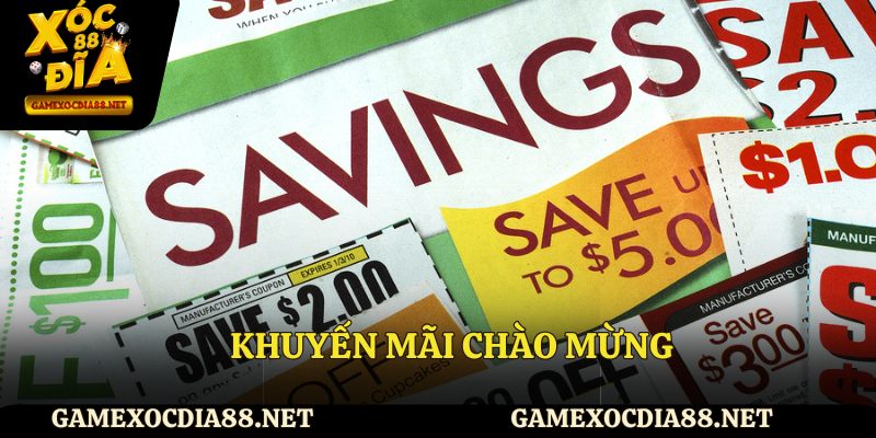 Khuyến mãi chào mừng