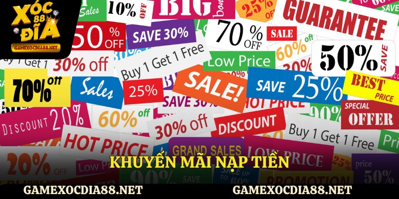 Khuyến mãi nạp tiền